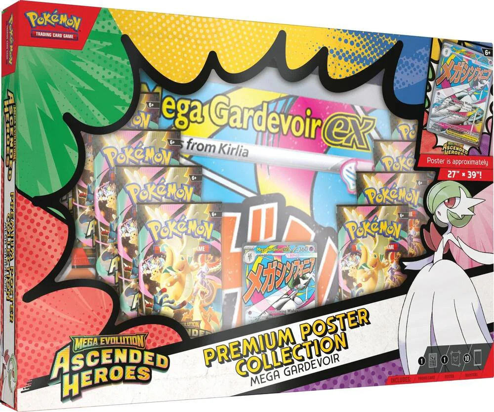 Ascended mega gardevoir ex poster box